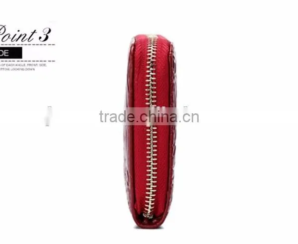 Custom Print Leather Wallet New Design Zipper Women Wallets With Card Slots photo-3