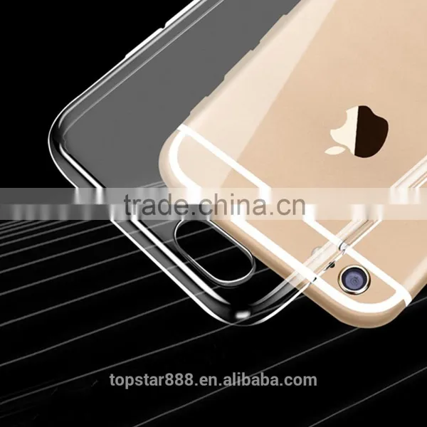 Hot Sell Transparent Soft TPU Case Silicone Cover for IPhone 6 6s for Iphone 7 and IPhone 7 Plus Ultra Thin Mobile Phone Case photo-3