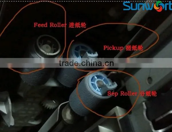For LJ8100 Pickup Roller, Feed Roller, Separation Roller
