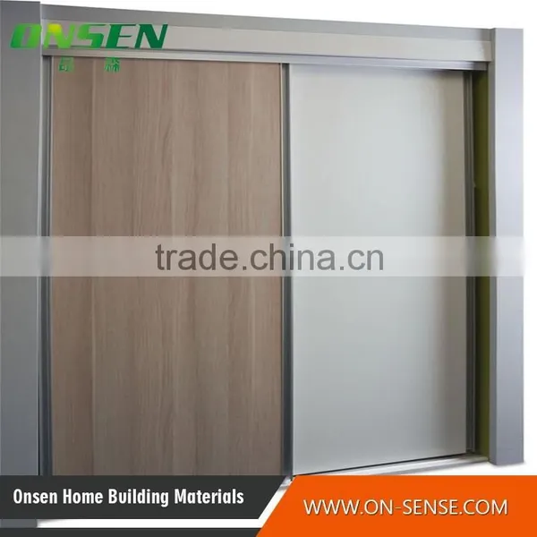 Sliding 2 Door Double Color Wardrobe Design Furniture Bedroom