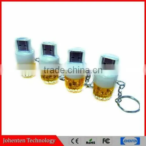 Top Sale!!! NEW Design Bottle Shape Usb 2.0,beer Bottle Usb Flash Drive,pen Drive With Orignial Samsung Chip