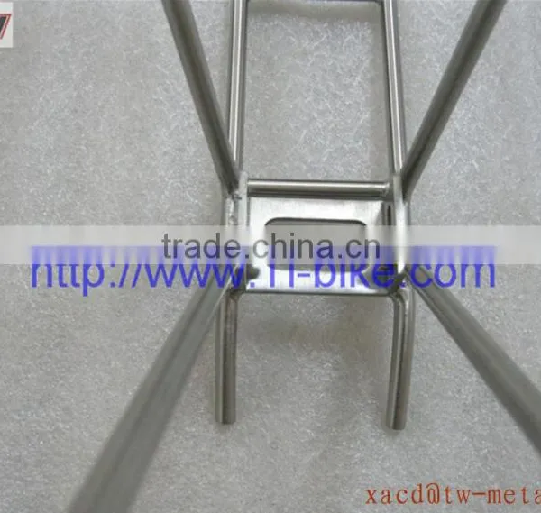 XACD Design High Quality Bike Rear Rack Customed Bike Luggage Rack Capacity 25ke Titanium Bicycle Rear Rack photo-4