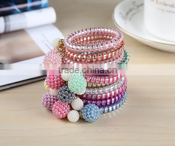 New Style Fine Elastic Hair Band With Ball photo-4