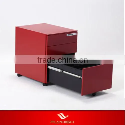 Cheap Colorful Office Hanging 3 Drawer Metal Filie Cabinet photo-2