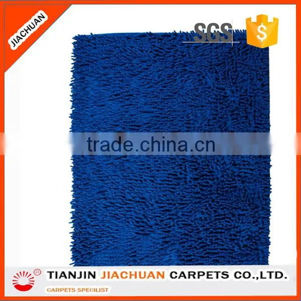 Long Pile Tufted Polyester Chenille Bath Rug photo-6