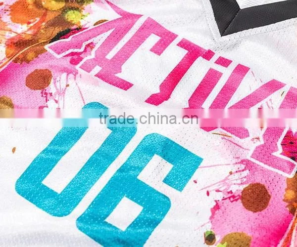 Sublimation Training Shirt Custom High School Basketball Jerseys photo-5