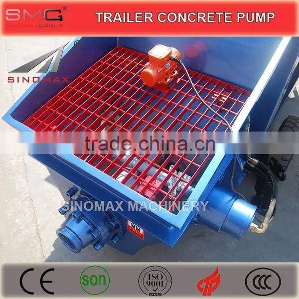 HOT Sale! 20m3/h Electric Motor Small Concrete Pump for Sale in China With Top Quality photo-4