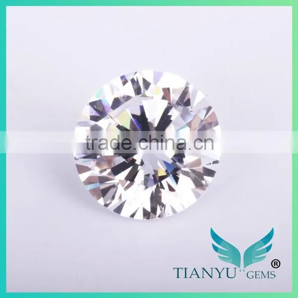 Lab Created Cubic Zirconia Gemstones Bead Wax photo-5