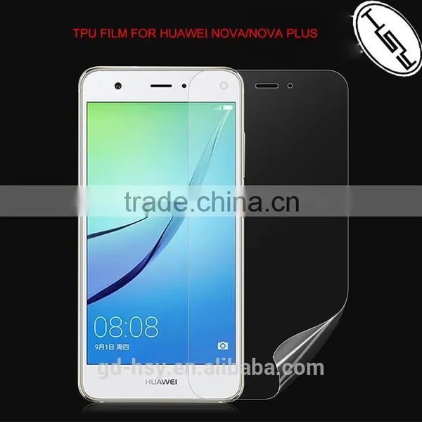 HUYSHE 9h Screen Protector TPU Nano Anti-explosion HD Clear Shield Film for Mobile Phone Huawei Nova Full Cover photo-2