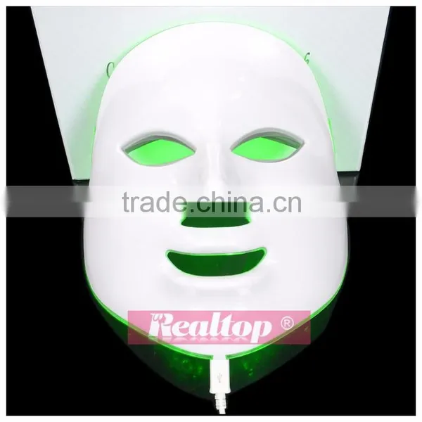 Led Light Therapy Home Devices Skin Care Mascara Facial Photodynamics Pdt Rejuvenation Anti Aging Red Light Therapy For Wrinkles Red Yellow Green Blue Led Light Therapy Cosmetic Facial Mask photo-3