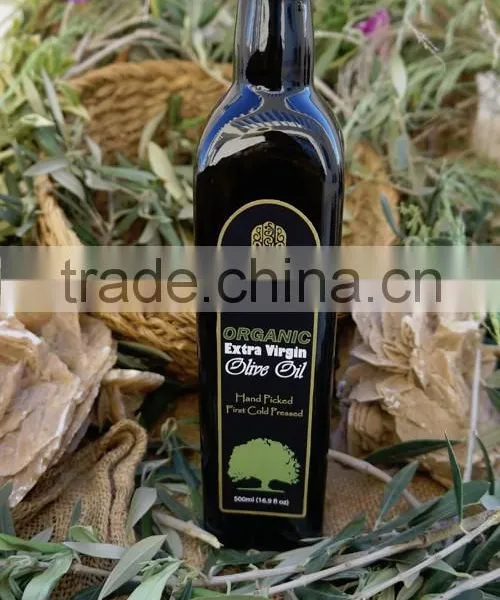 Pure Natural Extra Virgin Olive Oil.Organic Olive Oil With ISO9001 Certification. 500 ml Marasca Bottle photo-3