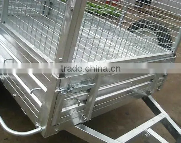 Heavy Duty Cage Trailer With Spare Wheel photo-2
