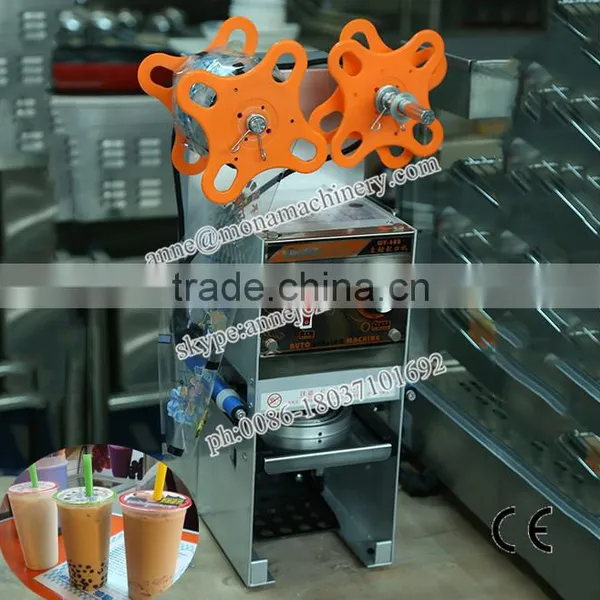 Small Automatic Plastic Paper Cup Sealing Machine photo-4