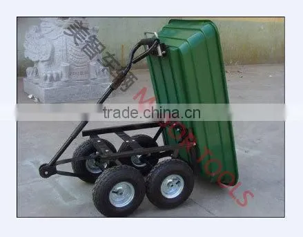 Small Strong Plastic Box Utility Trailer TC1848 photo-2