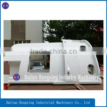 custom machine tool bed post structural parts fabrication welding China supplier
