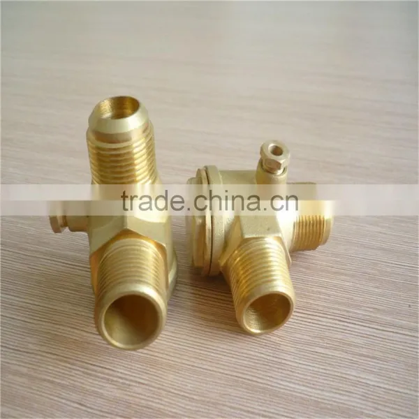 Brass Non-return Valve With Cooling Fin for Air Compressor photo-2
