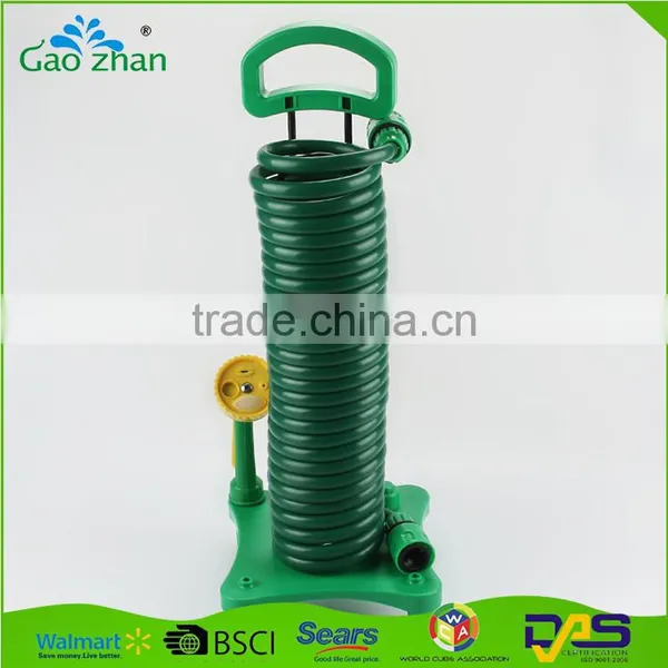 Hot Sell Garden Hose Reel With 4 Adjustable Ways Spray Nozzle photo-2