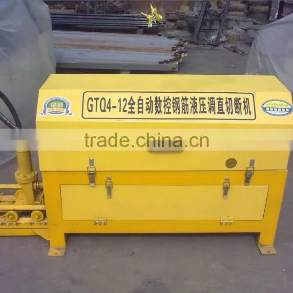 Electric Engine GTQ4-12 CNC Wire Straightening and Cut off Machine photo-3