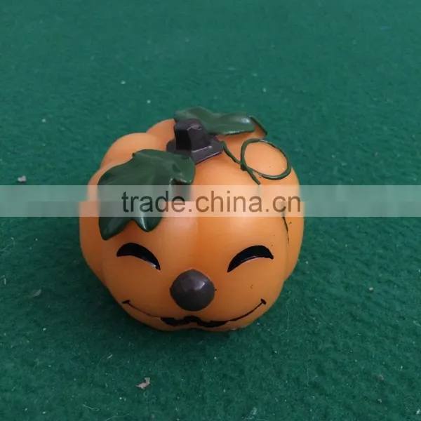 Led Pumpkin Wax Candle Halloween Day Led Candle Pumpkin Shaped Led Yellowe Flicking Candle for Halloween Decoration photo-3