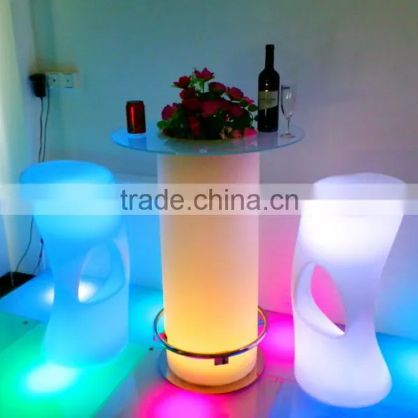 HUAJUN Hot Sales LED Bar Furniture/ PE Material / Waterproof LED Bar Table photo-3