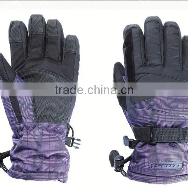 2015 Fashion Useful Leather Ski Gloves photo-3