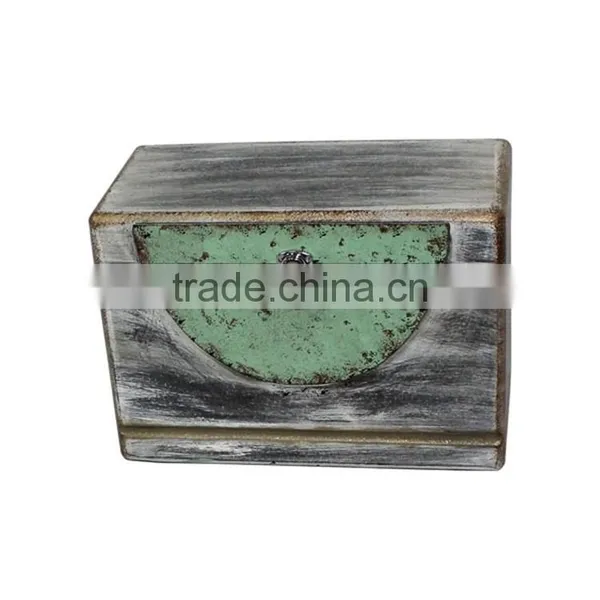 Customized Home Storage Decorative Antique Design Natural Wood Box photo-3