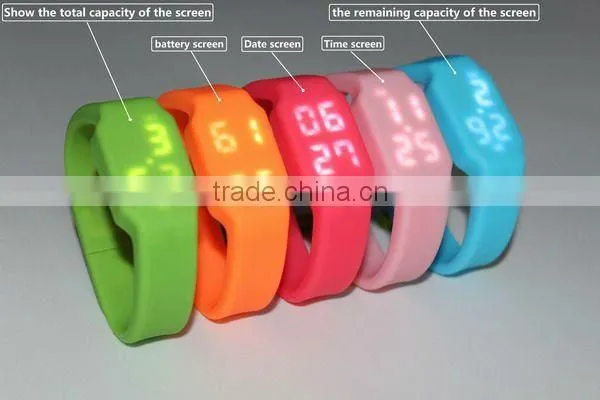 2012 Best Selling Silicone Watch LED Watch photo-5