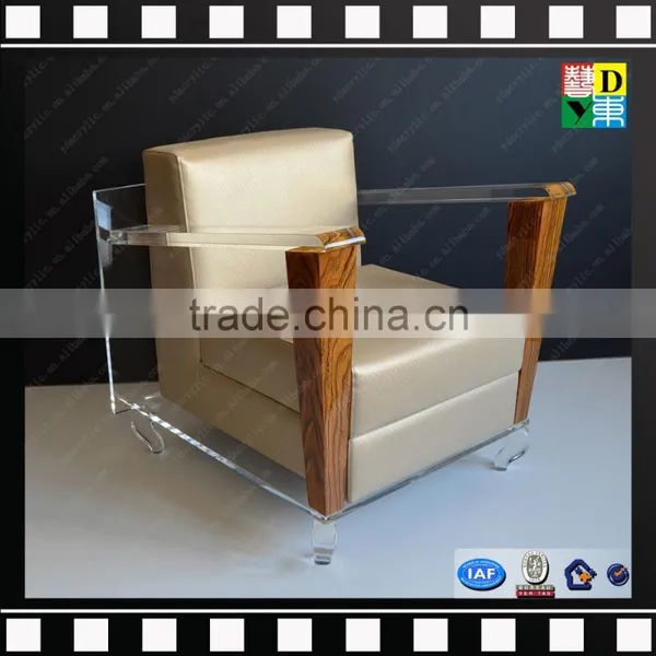 Wholesale Clear Hot Sale Cheap Acrylic Sofa Chair Modern Design Acrylic Chair With Cushion From Shenzhen Yidong photo-3