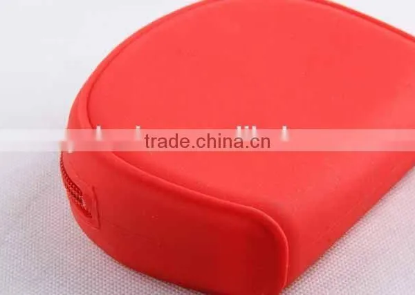 Coin Purse With 3D Butterfly Knot/Silicone Purse photo-3