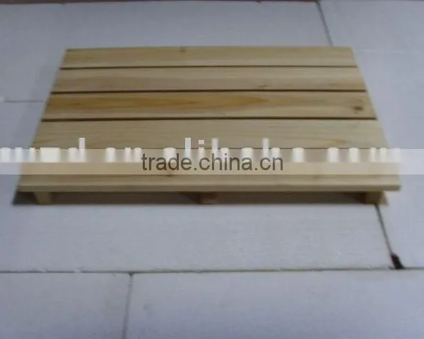 Bathroom Handmade Wooden Floor Mat photo-5