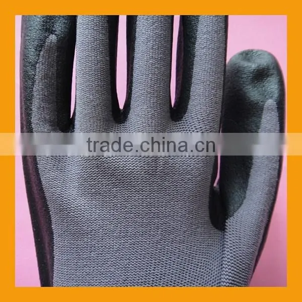 Micro Foam Dots Palm Nitrile Coated Gloves photo-4