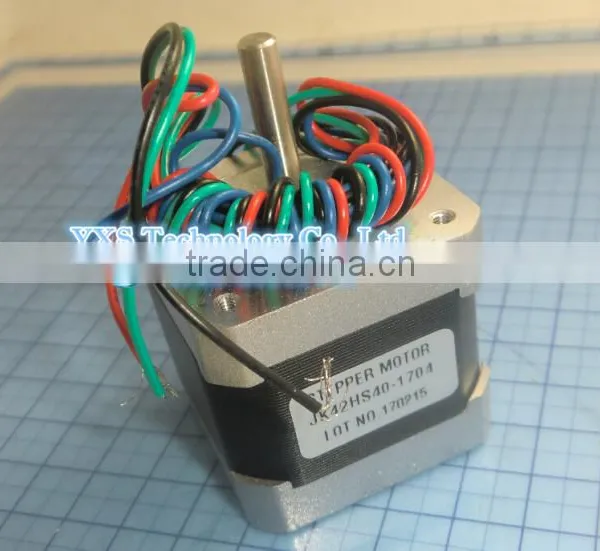 JK42HS40-1704 4217 NEMA17 1.8 Degree 42mm 1.7A Stepping Motor For 3D Printer DIY CNC Robot Reprap photo-2