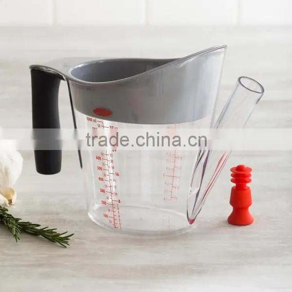2016 Wholesale Kitchen Tools 2-Cup Fat Separator Measuring Cup With Strainer photo-4