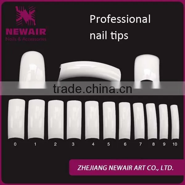 NEWAIR New Arrivals Salon 500pcs Clear Half Artificial Nail Tip Ultra-thin Transparent photo-6