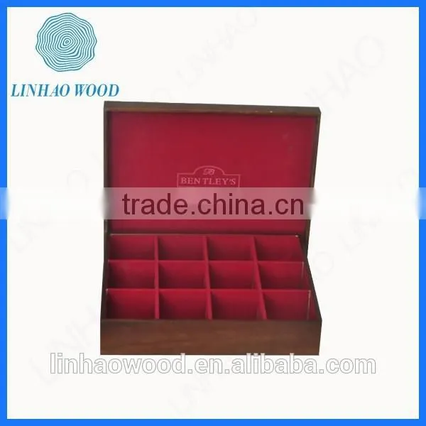 Whole Sale Wooden Tea Box With Compartments photo-3