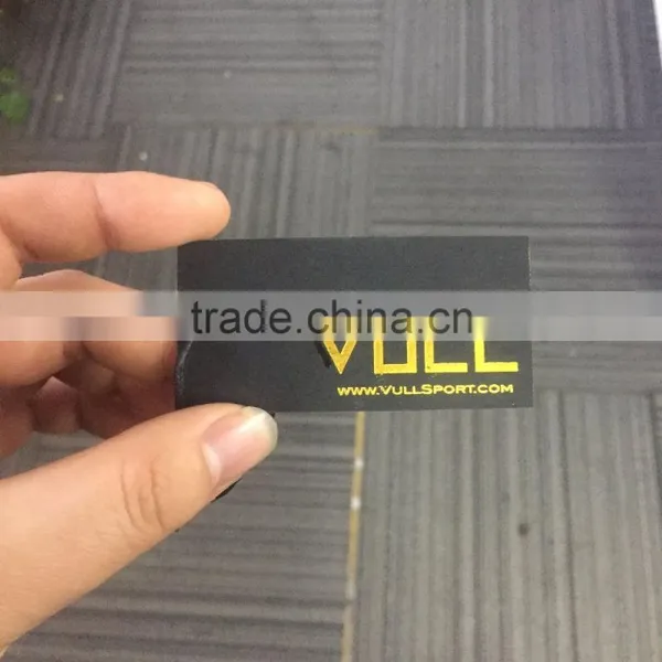Custom High Quality Hang Tags Swing Tags With Gold Stamping Logo photo-2