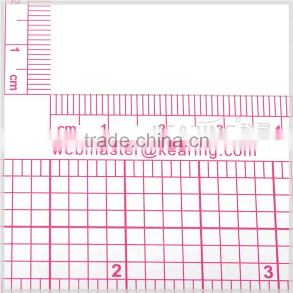 Kearing Flexible L Shaped Ruler 12'' / 26 cm Clear Plastic Garment Design Ruler for Sew Area #5812 photo-2