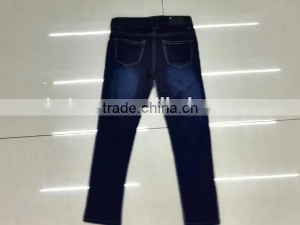 Yiwu Stocks Lots Girl's Fashion High Quality Tight Jeans photo-6