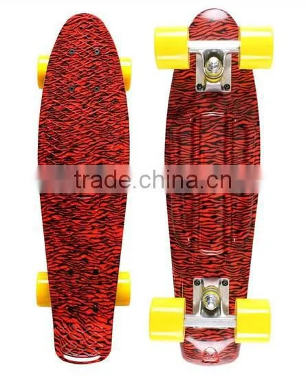 HFCW05 Wholesale New Product Fish Skateboard PP Plastic Four Wheel Skateboard photo-3