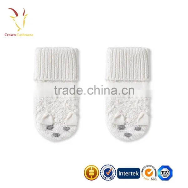 Cute Knitted Wool Baby Booties photo-3