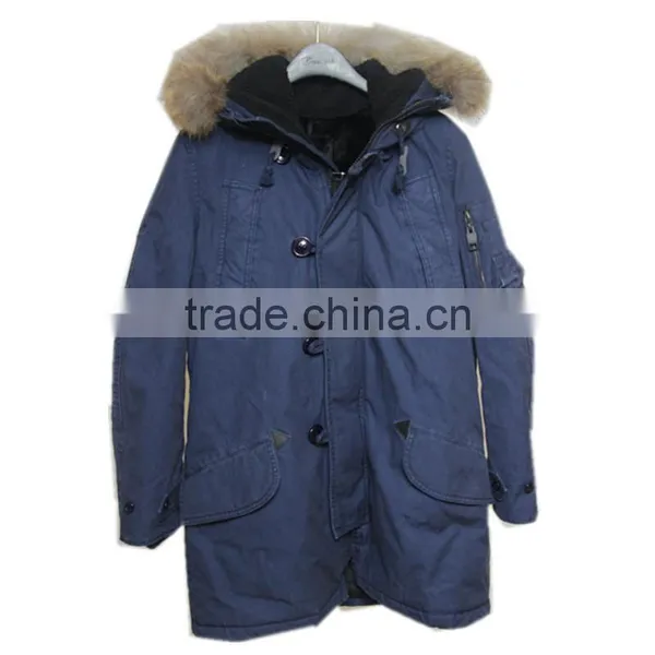 2014 2015 New Design Mens Long Coat Winter Parka Coats photo-4