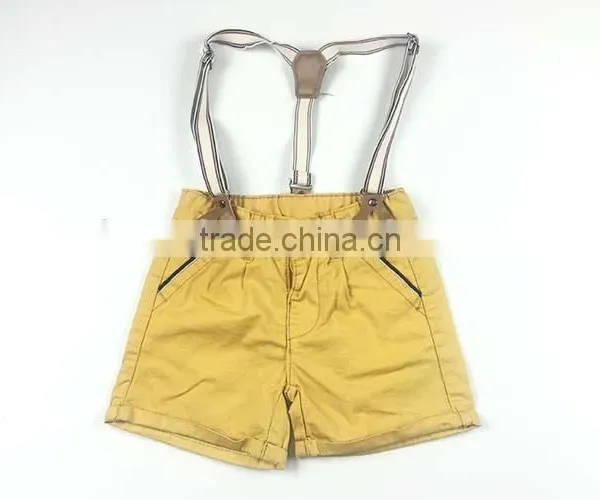 Girl Yellow Braces Jeans photo-2