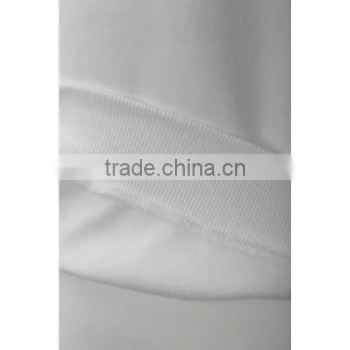 White Color Private Label Hoodies Pull Over Jacket photo-5
