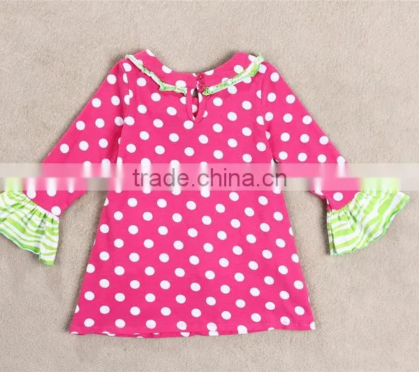 Wholesale New Arrival Christmas Baby Girls Ruffle Boutique Outfit photo-3