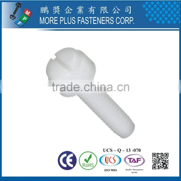 Made in Taiwan Nylon Plastic Knurled Thumb Screw photo-2