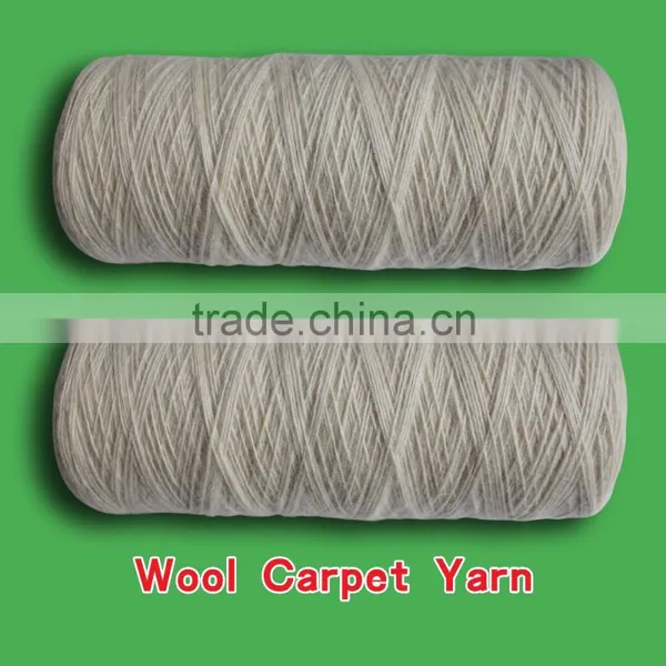 Wool Carpet Yarn, Wool Yarn on Cone