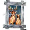 Home-accented Deer-in-love Wall Plaque