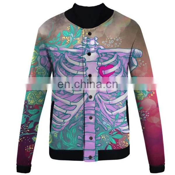 Sublimated Modern Team Light Weight Baseball Jackets for Players photo-6