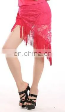 High Lace Tassel Belly Dance Hip Scarf Belt for Women Y-2037# photo-5