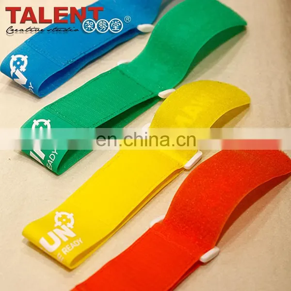 Custom Size Printing Brand Logo Hook Loop for Garment